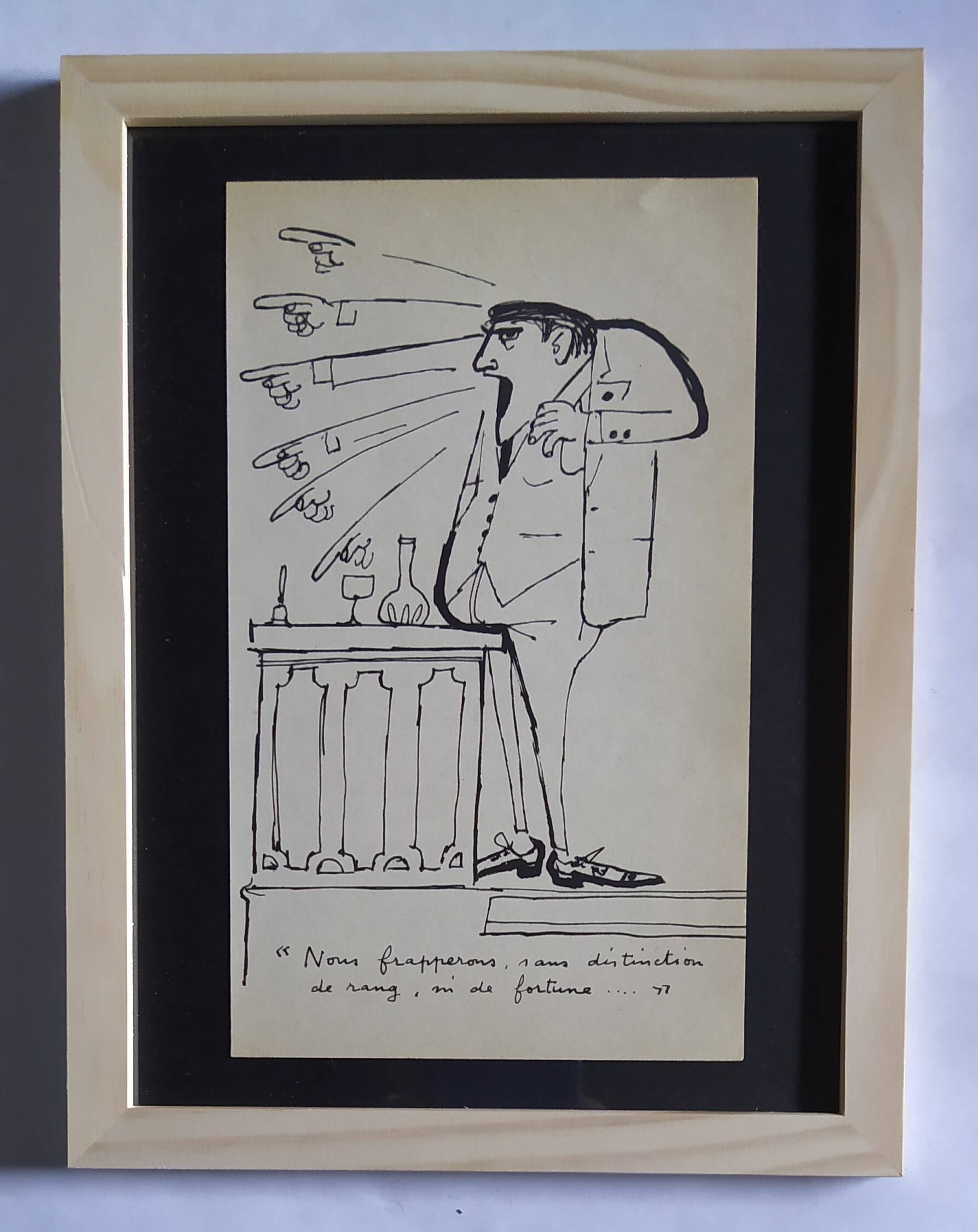 Damaging illustration from 1962 "without distinction"