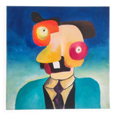 Abstract monster painting