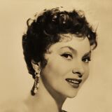 Original photograph of "Gina Lollobrigida" from 1960