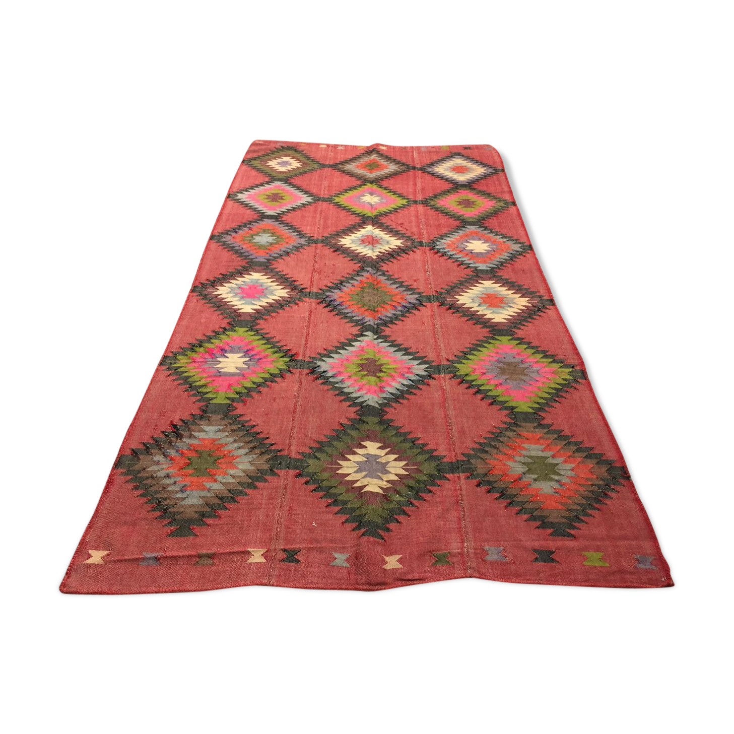 Turkish kilim rug 316x167 cm