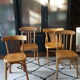Suite de quatre chaises bistrot