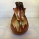 Pleated shirt collar ceramic vase