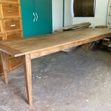 XXL farm table in solid oak