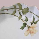 Hand painted porcelain fruit bowl