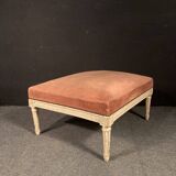 Lacquered wooden stool