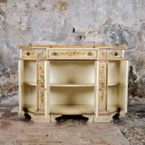 Hand-painted Venetian-style sideboard, mid-20th century