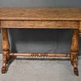 Victorian Amboyna Burl Desk, England – Late 19th Century