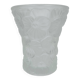Vase "pansies" by Josef Inwald, molded pressed glass, art deco