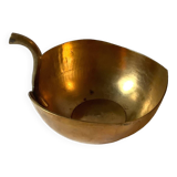 Brass apple pocket emptier