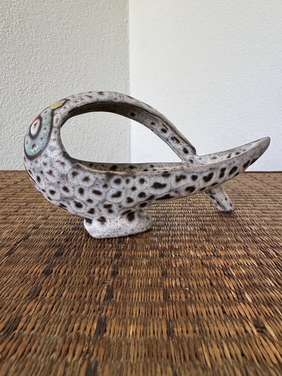 Ceramic vide poche Vallauris Bessone 1960s