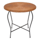 Table en rotin tressé