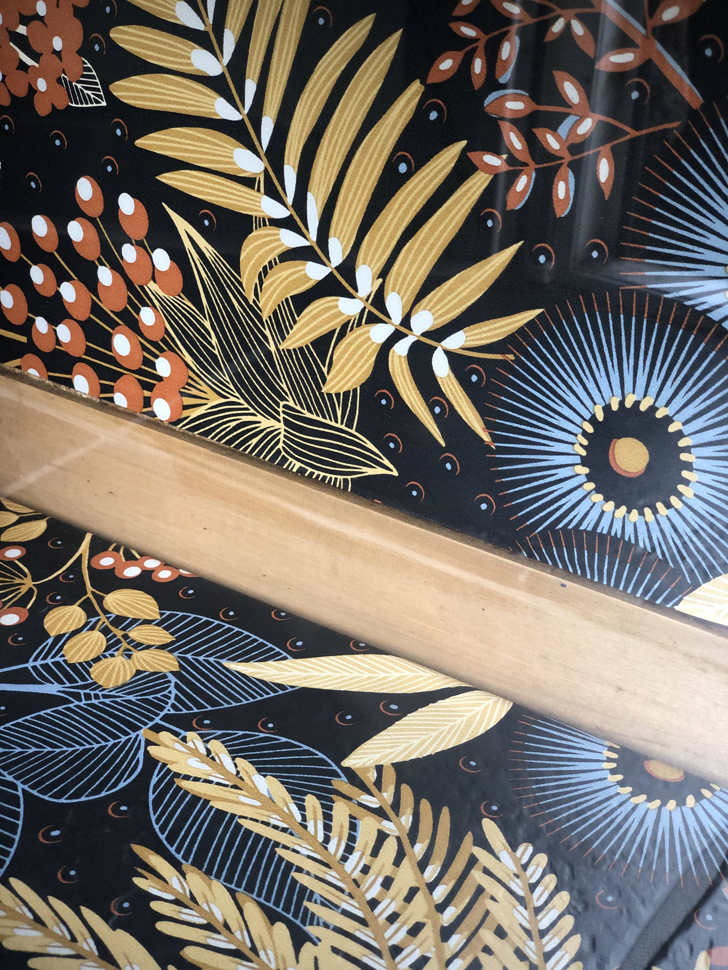 Art Deco window furniture gray blue