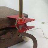 Bedside desk lamp " aluminor " year 60