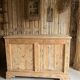 Ancien comptoir en pin massif