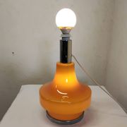 Vintage 70s Style Lamp Orange