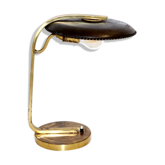 Lampe de table en métal, Suède, 1950