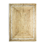 Carpet in jute wave 120x170 cm