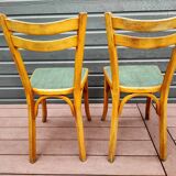 Paire de chaises bistrot Baumann