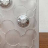 Mid-century German space age bubble glass vase by Gral, 1960s.