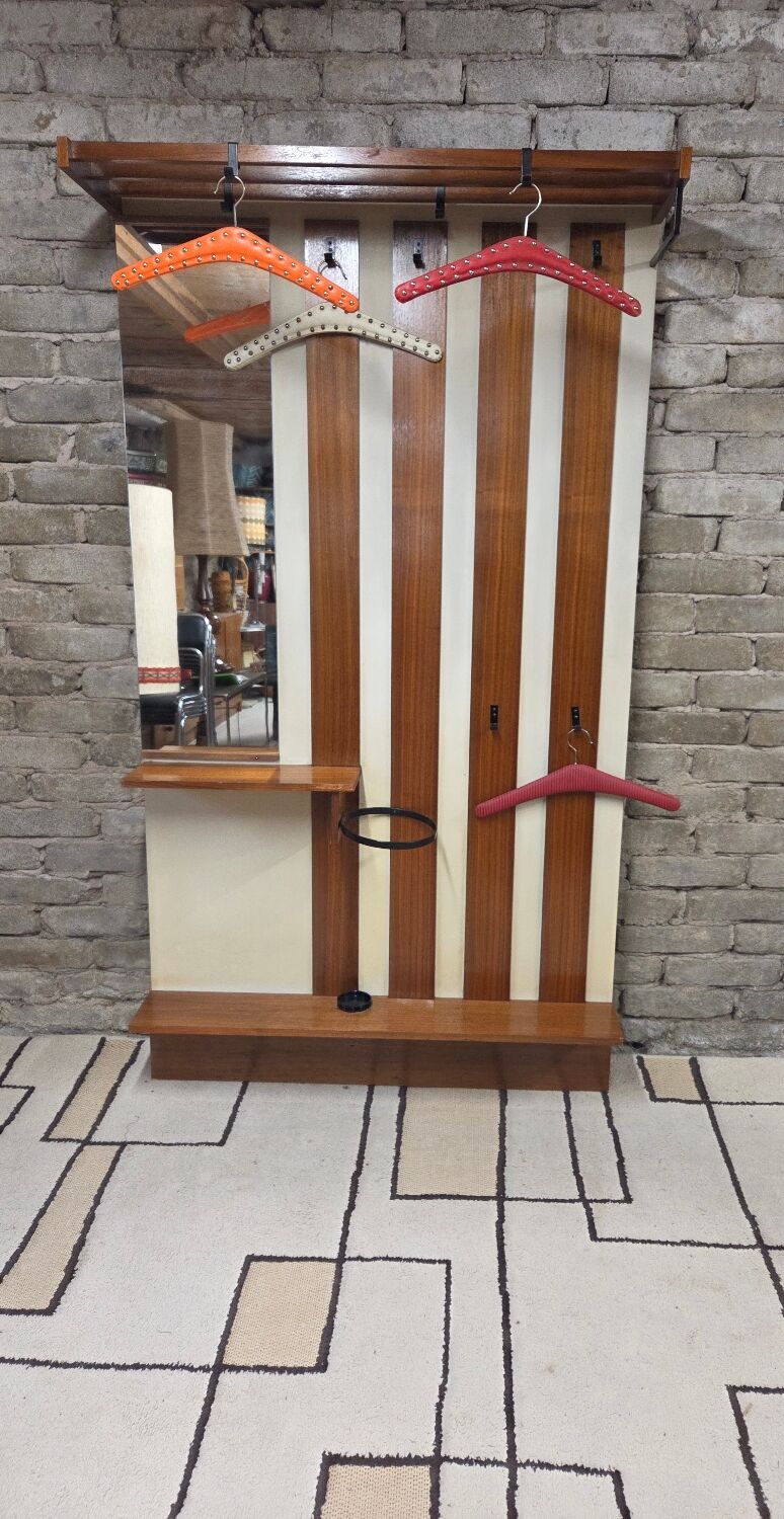 Scandinavian coat rack 1970