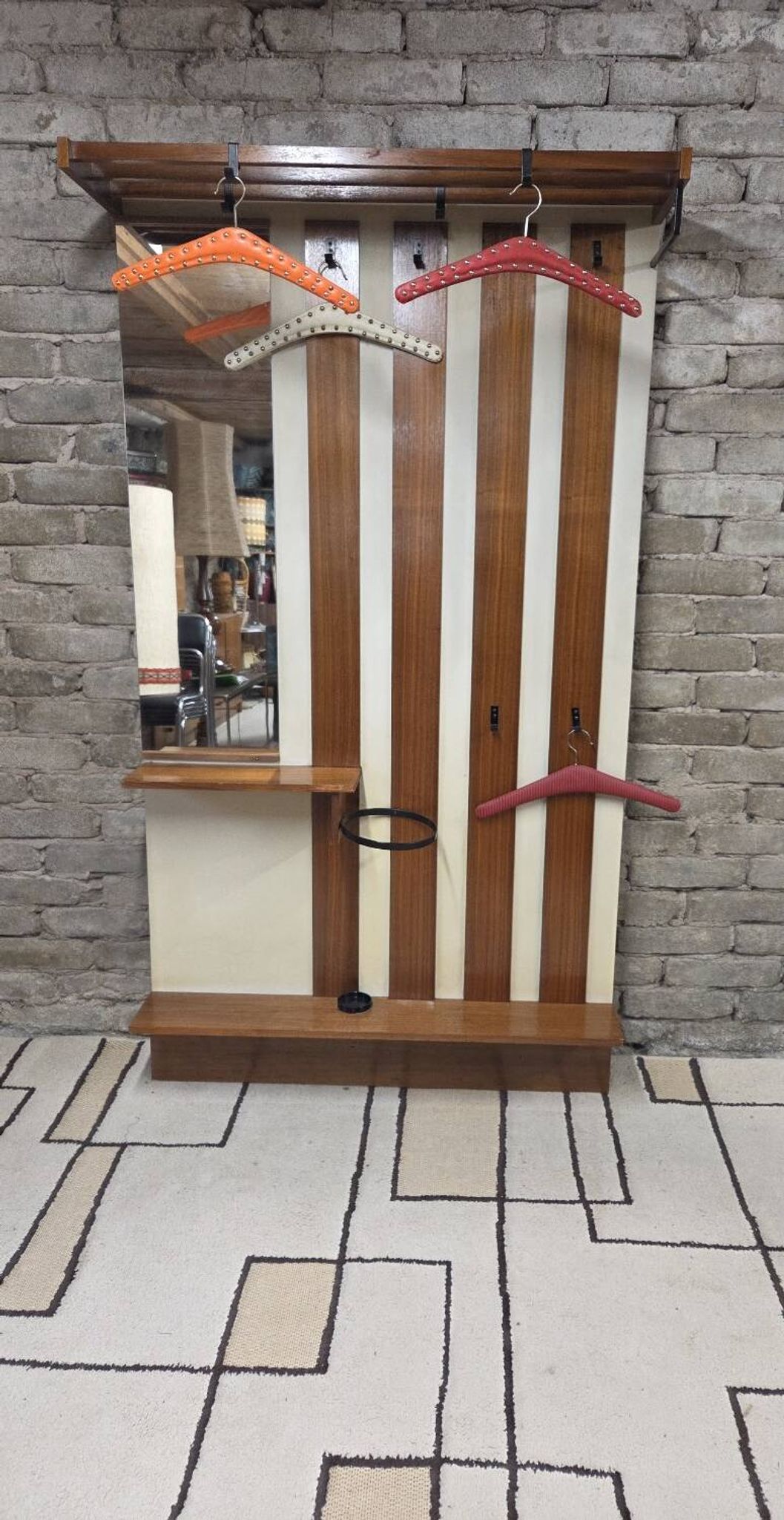 Porte-manteau scandinave 1970