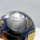 Opalescent Mdina Glass Vase from Malta