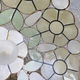 Suspension flower mother-of-pearl large model