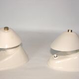 A pair of Bakelite lamps, 50s