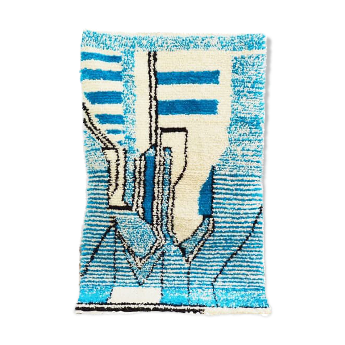 Moroccan Berber carpet 157x92