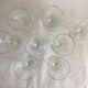 Suite of 8 wine glasses 1950/60 - blown glass