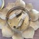Brass flower ceiling or wall light