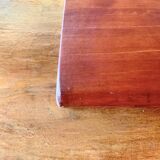 Vintage wooden wall coat rack - 6 double hooks