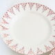 Flat plates red iron earth