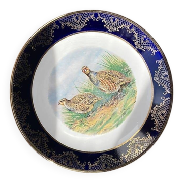 Assiette décorative Weatherby Royal Falcon Ware de 1972