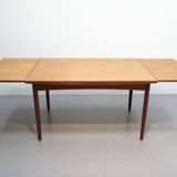Deense eettafel teak uitschuifbaar