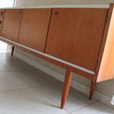 Enfilade design scandinave vintage en teck