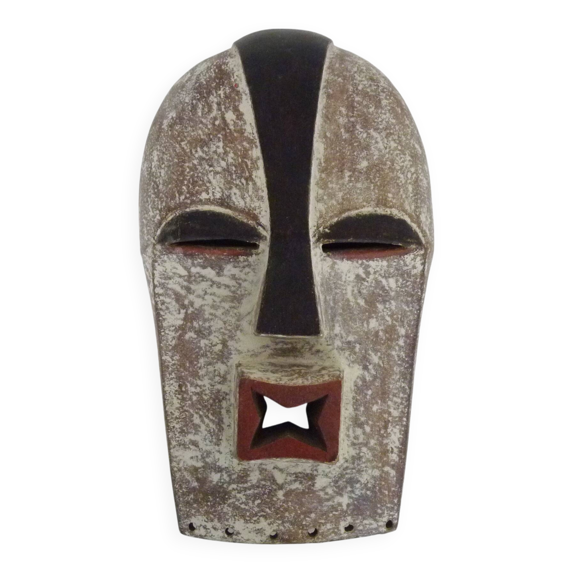 Songye Kalebwe Kifwebe Kikashi Congo Mask AFRICAN TRIBAL Art.