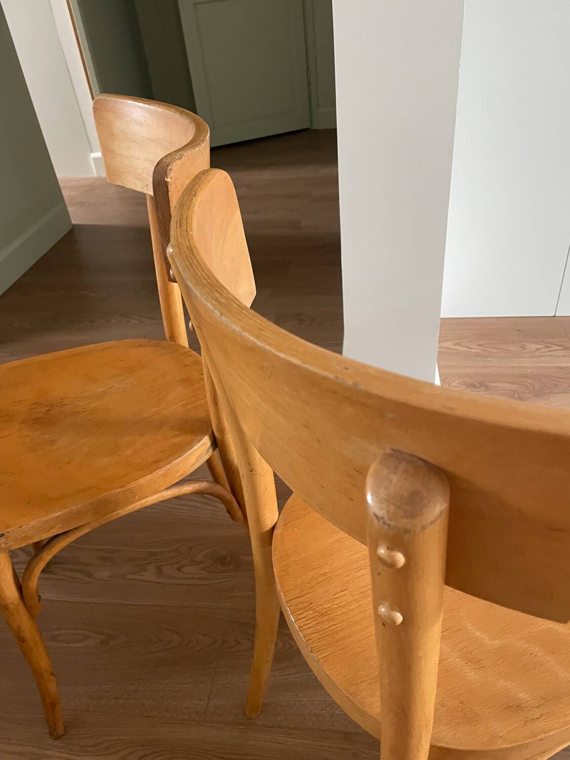 Lot de Chaises Thonet vintage, chaise vintage, chaise de salle à mange