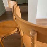 Lot de Chaises Thonet vintage, chaise vintage, chaise de salle à mange