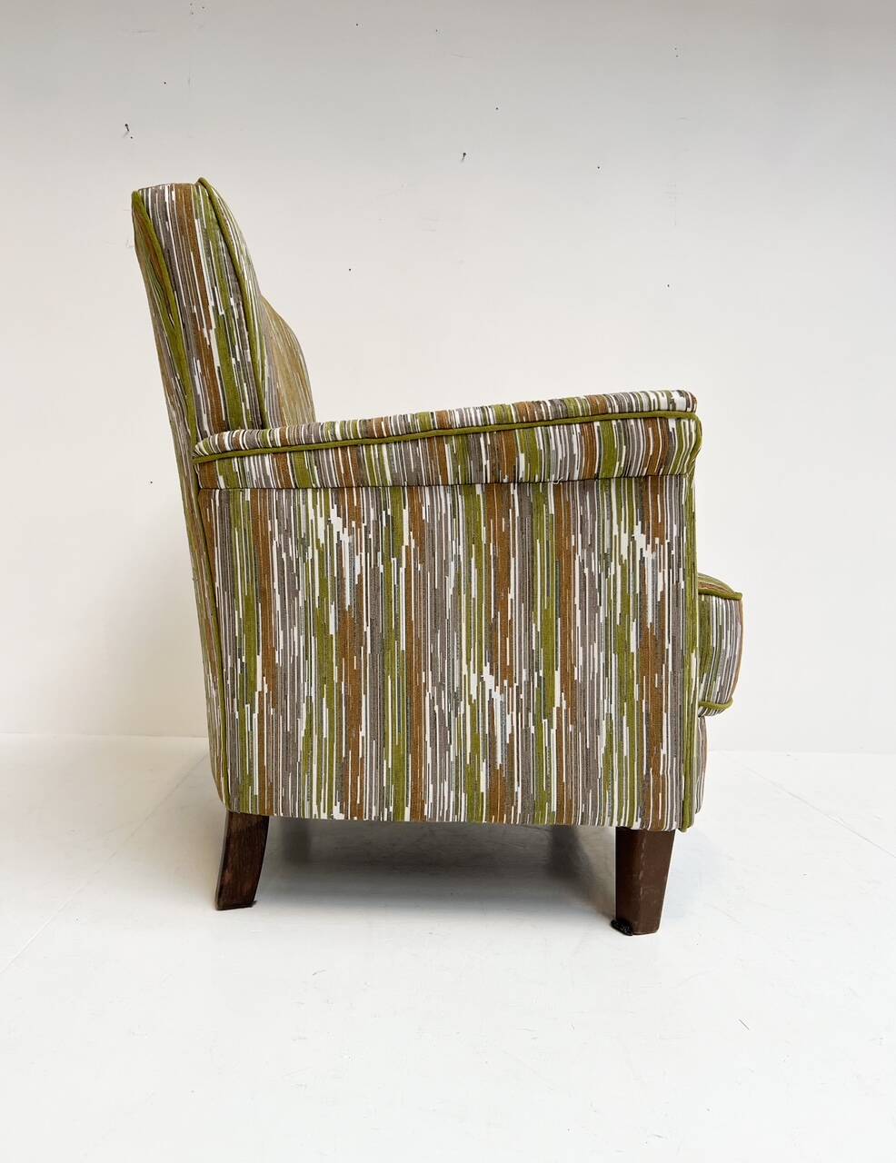 Re-upholstered vintage armchair, 1960’s