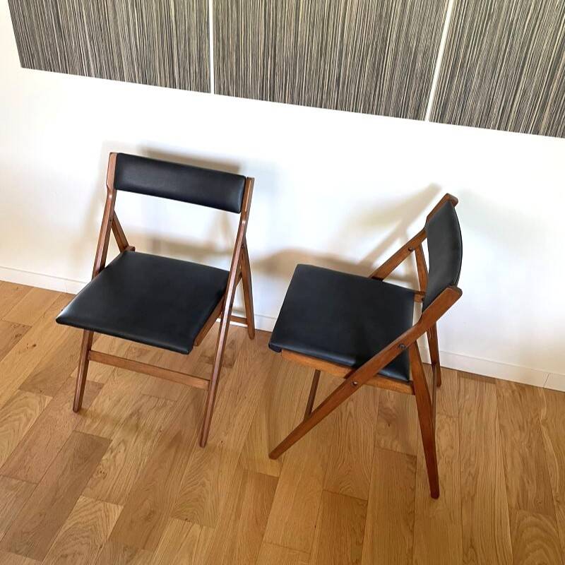 Paire de chaises – Eden 320 Gio PONTI – Années 60