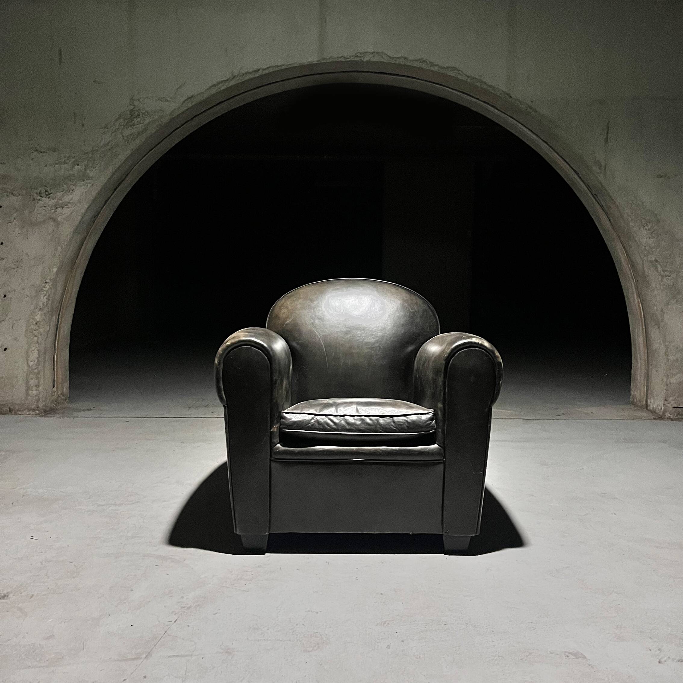 Art Deco Style Arm Chair by Bart van Bekhoven, 1970s