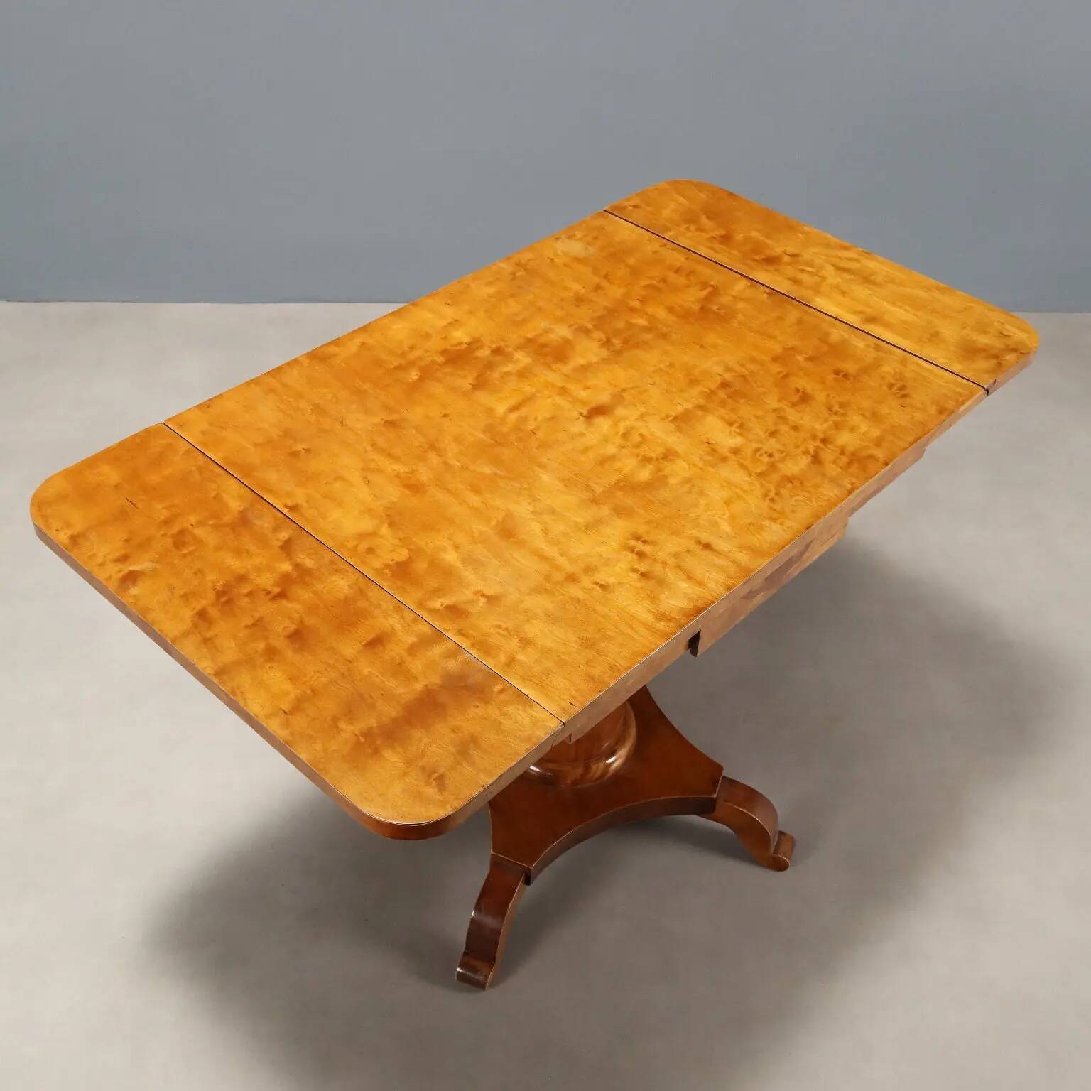 Small antique maple table, Austria, late 19th century.