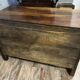 Louis XV period curved chest of drawers in walnut and elm burl circa 1750