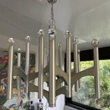 Chandelier "Concorde" 12 fires by Gaetano Sciolari, 1960.
