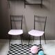 Paire de chaises vintage