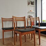 Set 5 vintage Scandinavian chairs