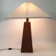 Four table lamps