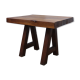 Table en chêne massif, éditée par Mobichalet, Belgique, 1950