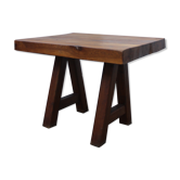 Solid oak table, published by Mobichalet, Belgium, 1950